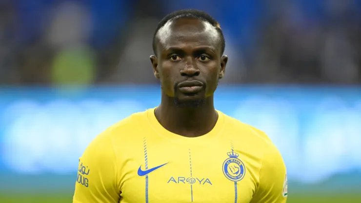 Sadio Mane of Al-Nassr looks on before the Saudi Pro League match between Al-Hilal and Al-Nassr at King Fahd International Stadium on December 01, 2023 in Riyadh, Saudi Arabia.
