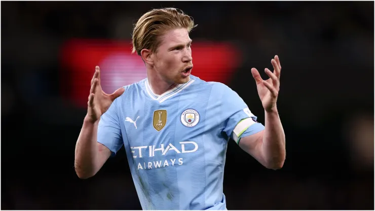 Kevin De Bruyne of Manchester City
