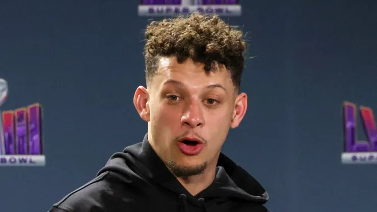 Patrick Mahomes quarterback of the Kansas City Chiefs
