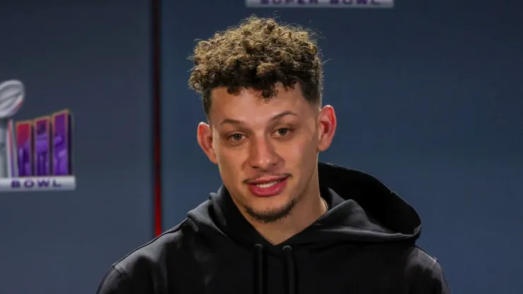 Patrick Mahomes quarterback of the Kansas City Chiefs
