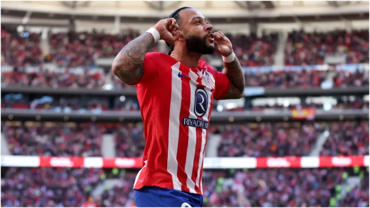 Memphis Depay of Atletico Madrid 
