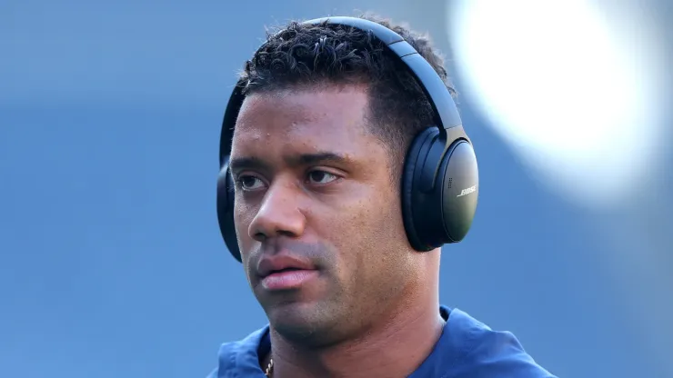 Russell Wilson quarterback of the Denver Broncos
