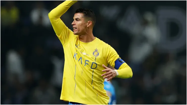 Cristiano Ronaldo losses it with Al-Shabab fans who chanted 'Messi, Messi'