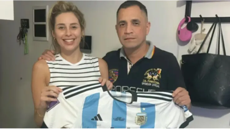 Ex-wife of Argentine World Cup winner sells his medal and kits in strange love story