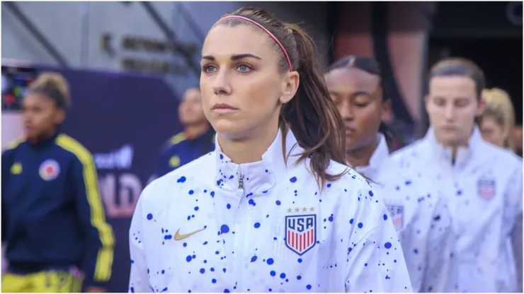 Alex Morgan of the United States
