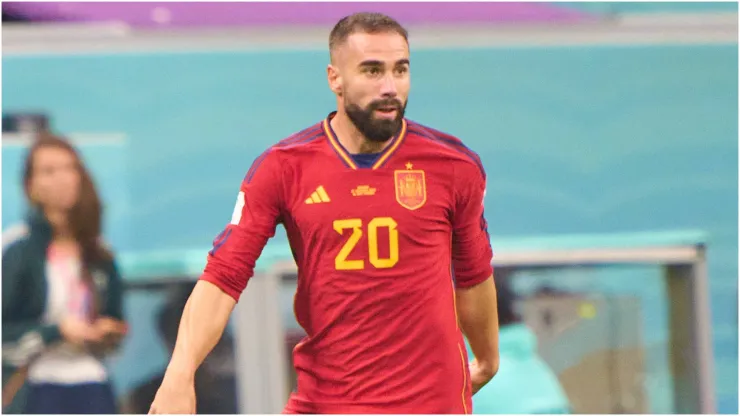 Dani Carvajal of Spain
