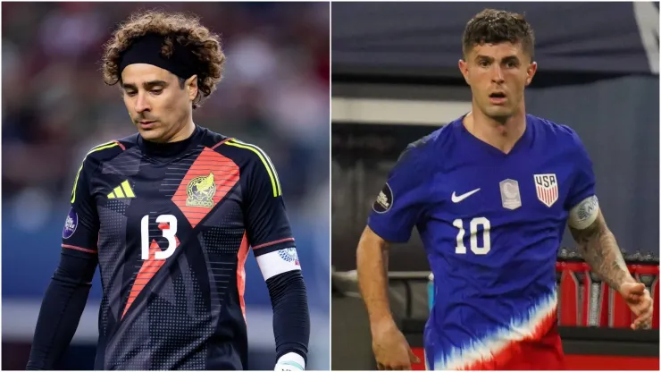 Ochoa os Mexico and Pulisic of USA
