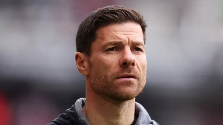 Xabi Alonso with Bayer Leverkusen
