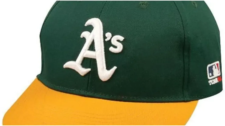 A's hat
