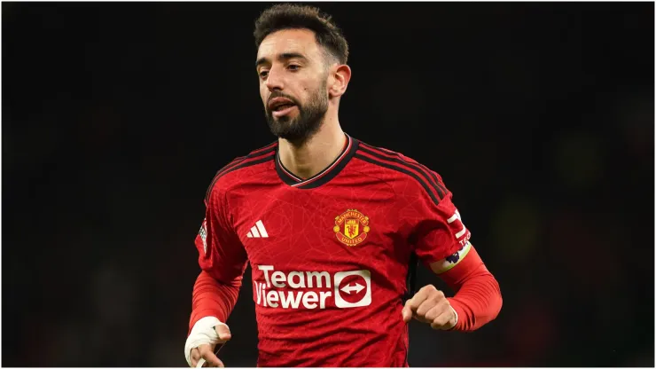 Manchester United's Bruno Fernandes
