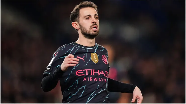 Manchester City's Bernardo Silva
