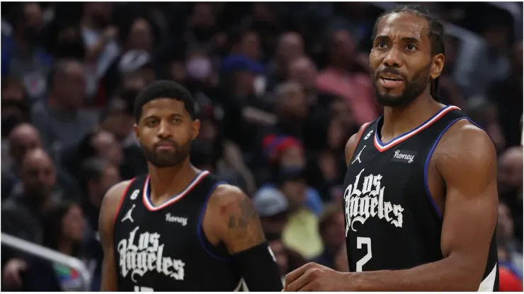Kawhi Leonard and Paul George
