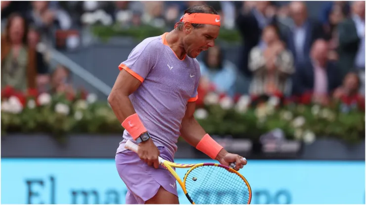 Rafael Nadal at the Madrid Open 2024
