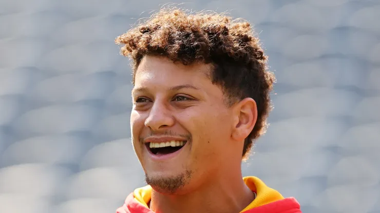 Patrick Mahomes quarterback of the Kansas City Chiefs
