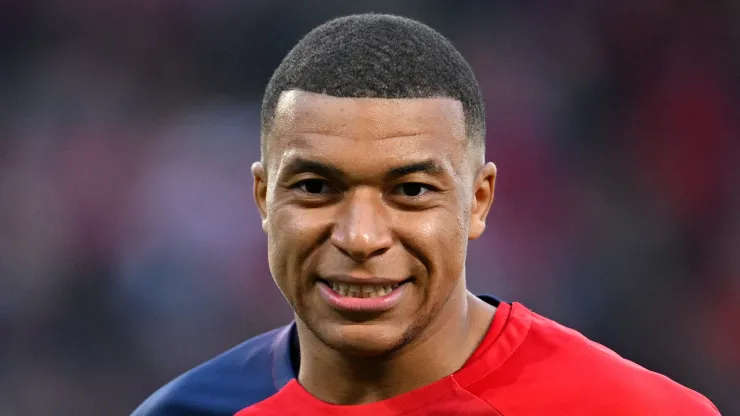 Kylian Mbappe with PSG
