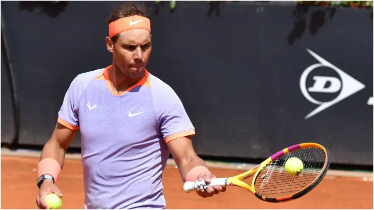 Rafael Nadal in Rome, Italy
