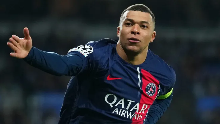 Kylian Mbappe of PSG
