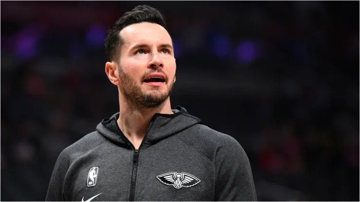 JJ Redick playing for the New Orleans Pelicans.
