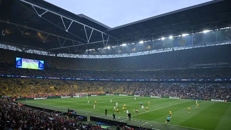 Wembley Stadium hosted the 2024 Champions League final.
