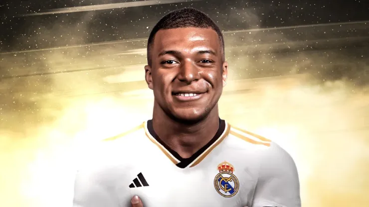 Kylian Mbappe is officially a Real Madrid player.
