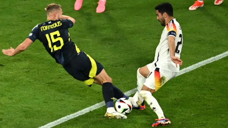 Ilkay Gündogan suffered brutal foul at UEFA Euro 2024
