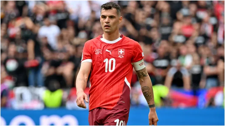 Granit Xhaka of Switzerland
