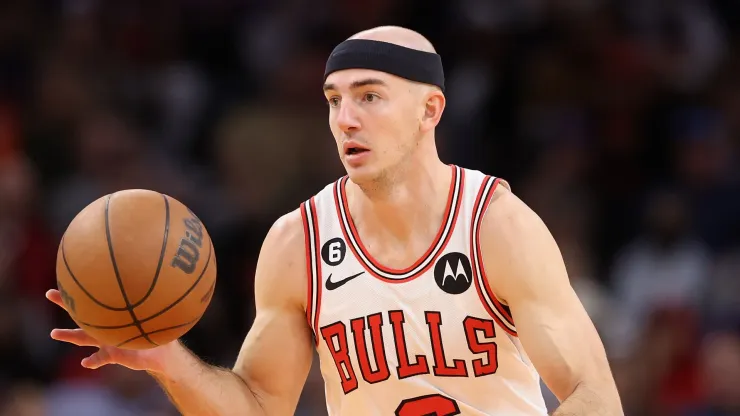 Alex Caruso with Chicago Bulls
