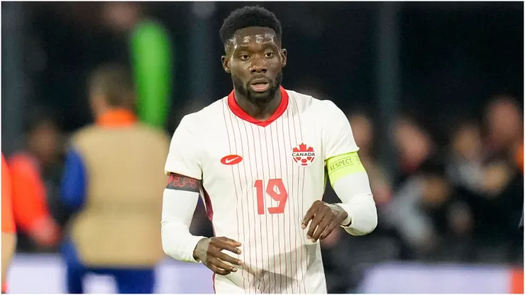 Alphonso Davies of Canada 
