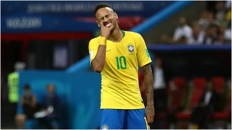 Brazil: Neymar’s reaction to Vinicius Junior's substitution