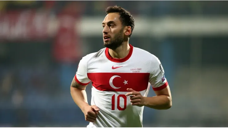 Hakan Calhanoglu of Turkey
