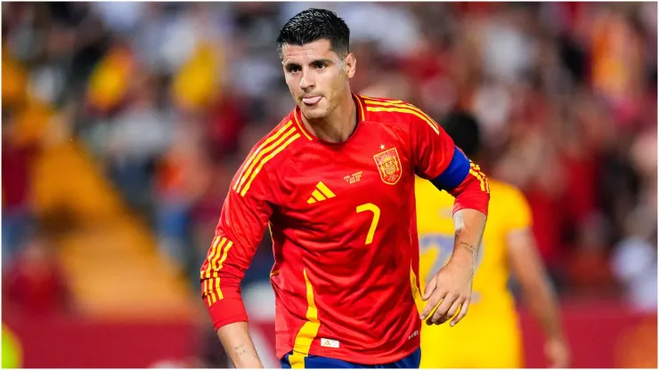 Alvaro Morata of Spain
