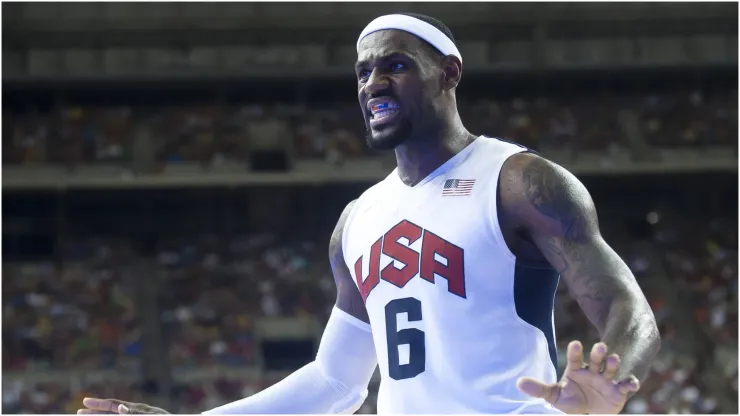 LeBron James of Team USA
