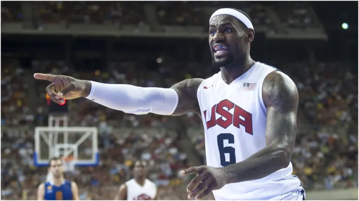 LeBron James of Team USA
