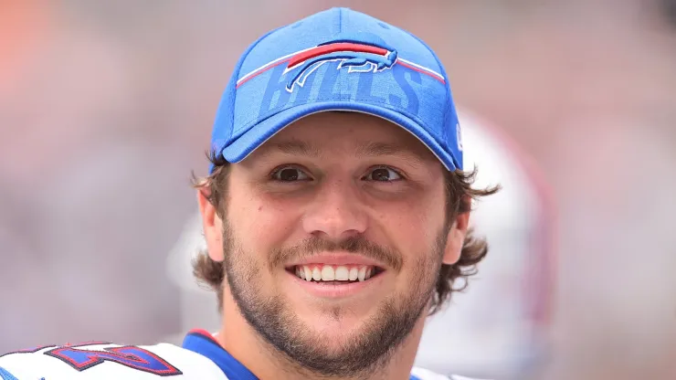 Josh Allen quarterback of the Buffalo Bills
