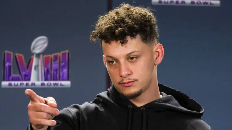 Patrick Mahomes quarterback of the Kansas City Chiefs
