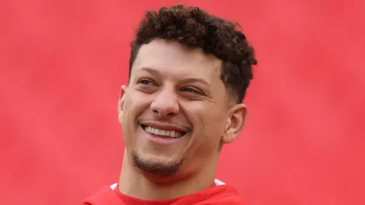 Patrick Mahomes quarterback of the Kansas City Chiefs
