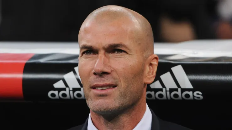 Zinedine Zidane, legend of Real Madrid
