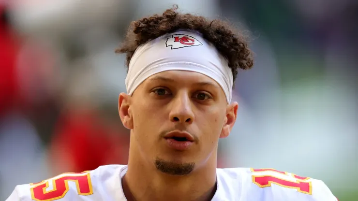 Patrick Mahomes quarterback of the Kansas City Chiefs
