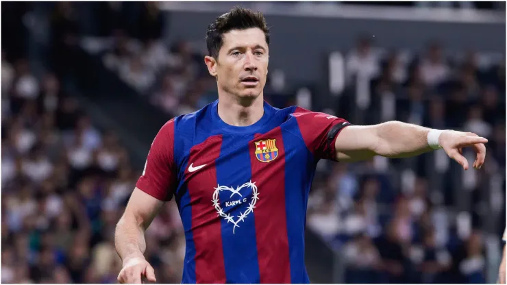 Robert Lewandowski of FC Barcelona
