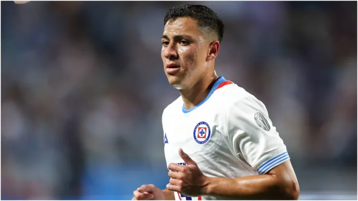 Cruz Azul forward Andres Montano
