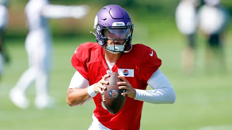 JJ McCarthy, quarterback of the Minnesota Vikings
