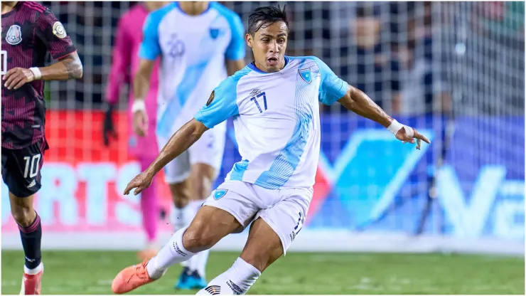 Guatemala forward Luis Martinez
