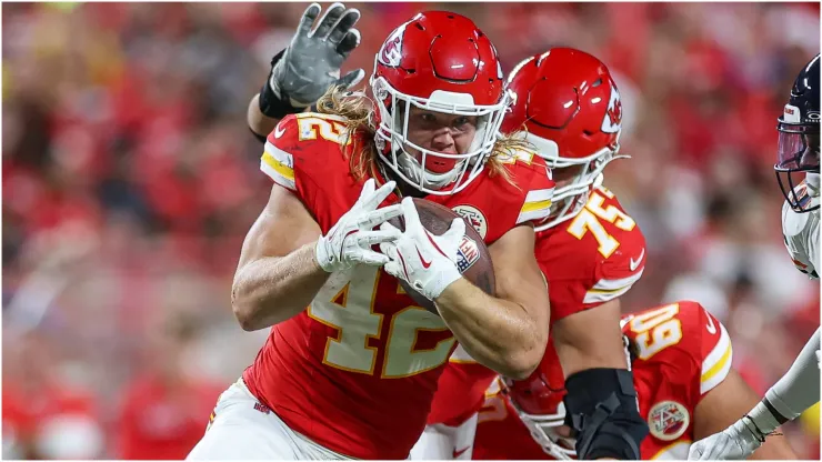 Kansas City Chiefs full back Carson Steele
