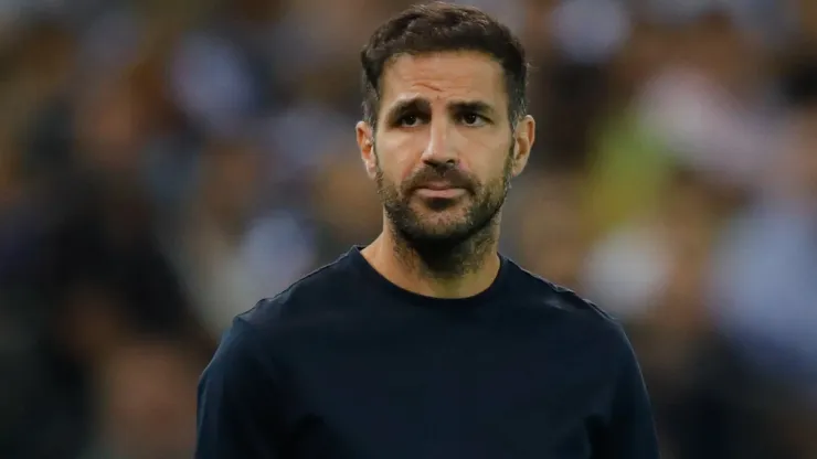 Manager of Como Cesc Fabregas during the Serie A match between Udinese and Como at Stadio Friuli on September 01, 2024 in Udine, Italy. 
