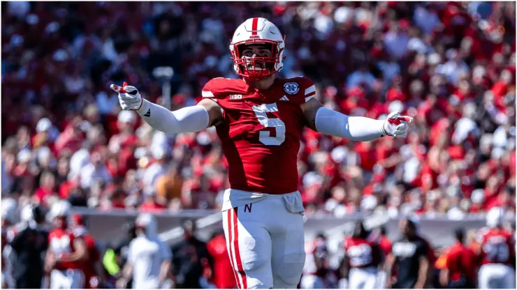 Nebraska Cornhuskers linebacker John Bullock
