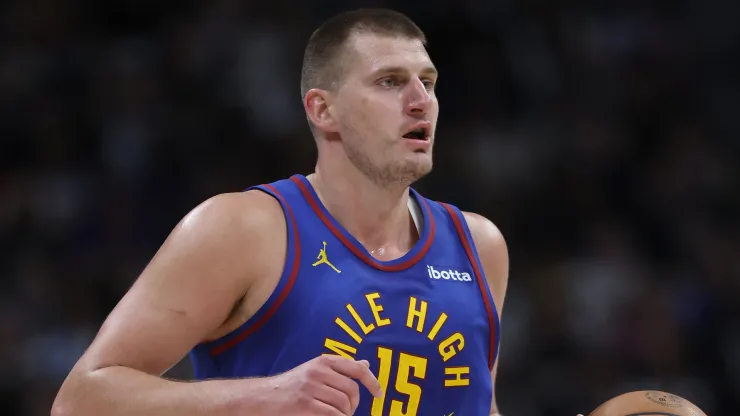 Nikola Jokic of Denver Nuggets in action
