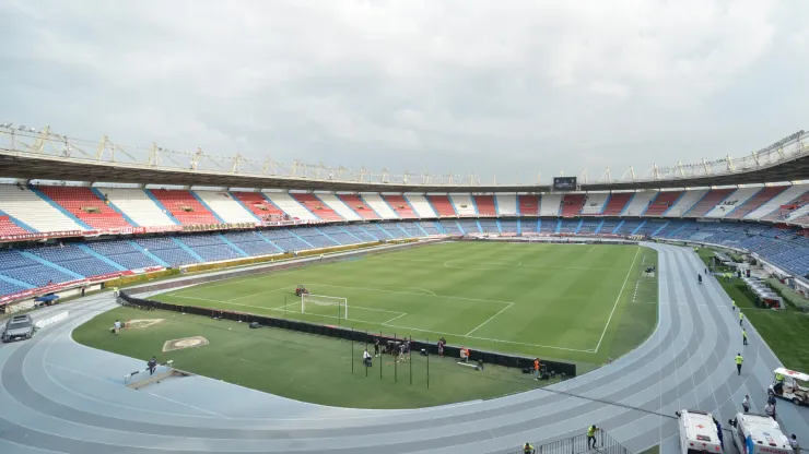 General view inside the Estadio Metropolitano Roberto Meléndez