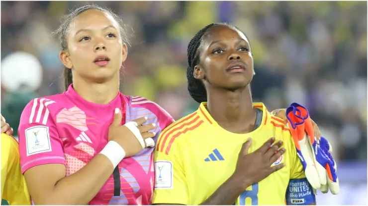 Luisa Agudelo and Linda Caicedo of Colombia
