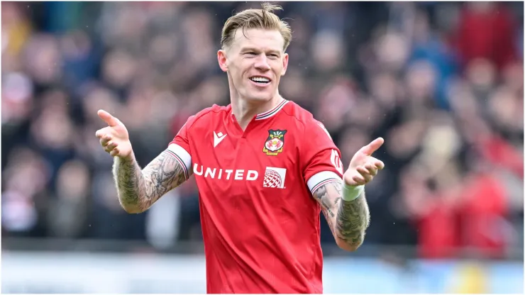 James McClean of Wrexham
