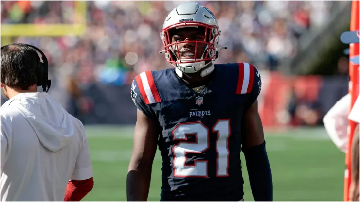 New England Patriots safety Jaylinn Hawkins
